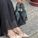escarpin Céline demi talon