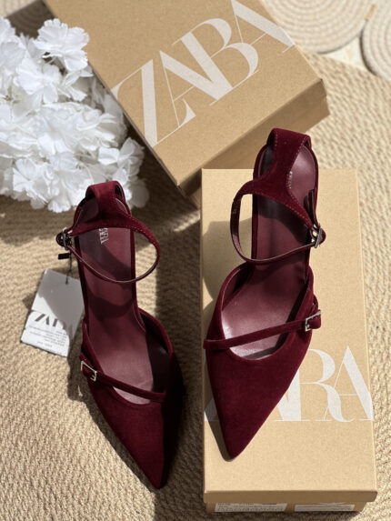 esc zara burgandy
